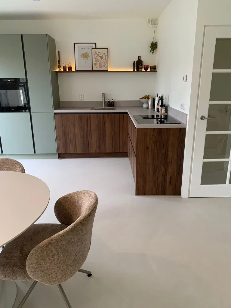 Lavasteen Woonkamer Keuken Eindhoven