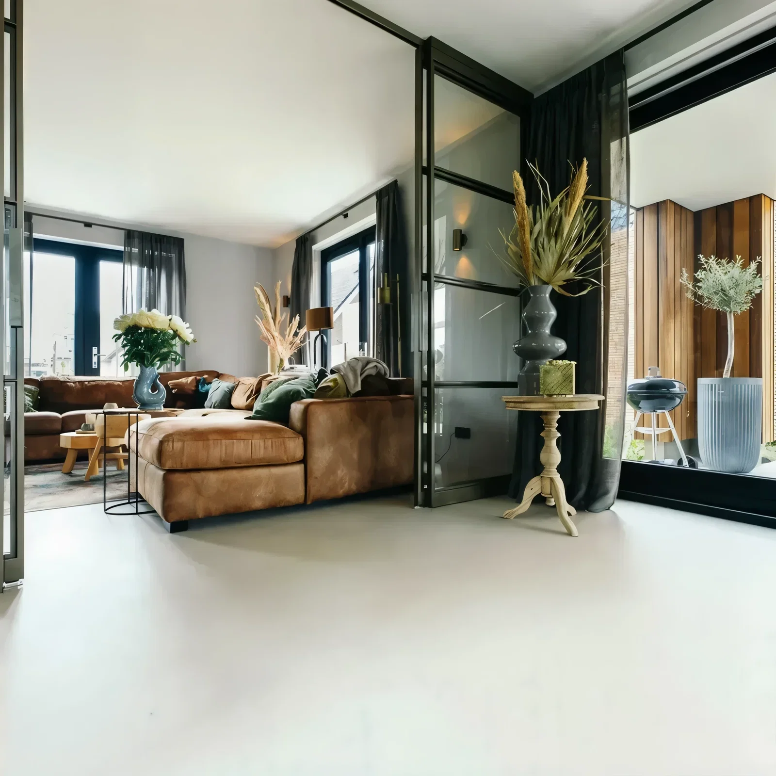 Microcement trends 2026 — stijlvolle naadloze vloer in moderne woning