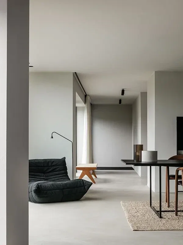 Microcement woonvloer
